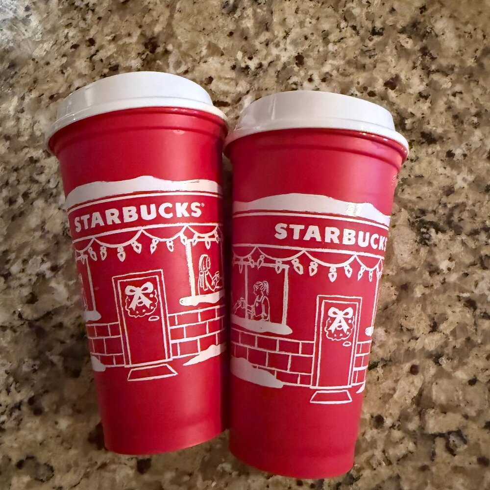 Starbucks Red Cups - 2025